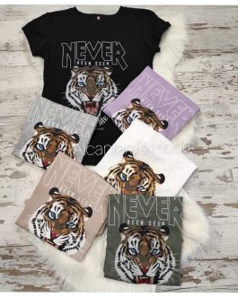 Camiseta Tigre Never