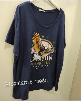 Camiseta Curvy Águila