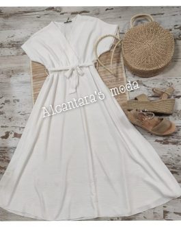 Vestido largo blanco