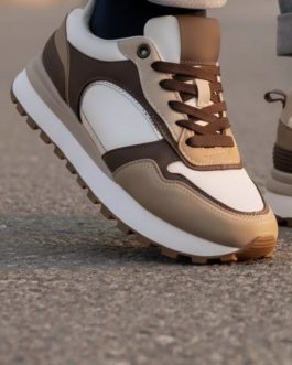 Zapatilla mujer chocolate